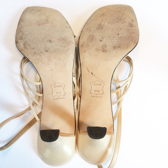 Stuart Weitzman Rhinestone Embellished Sandals - Picture 7 of 7